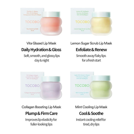 Lip Sleeping Mask Vegano — Purple Collagen (TOCOBO)