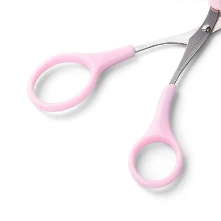 1/2/3/4Pcs Eyebrow Trimmer Makeup Tools Stainless Steel Eyebrow Scissors with Comb Hair Removal Eyebrows Shaping Makeup Tools