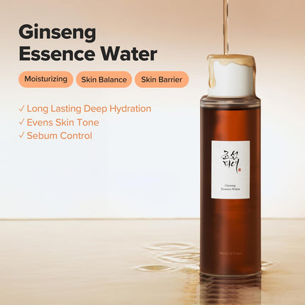 Revive Eye Serum with Retinal Niacinamide (30Ml, 1.01 Fl.Oz.) X 2Ea with Ginseng Essence Water (150Ml, 5.07 Fl.Oz.), Korean Skincare
