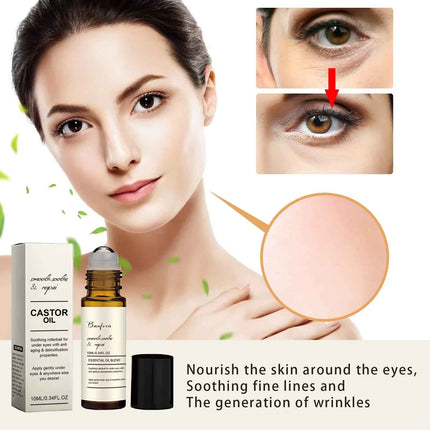 Serum Contorno de Ojos Ricino con Roll On