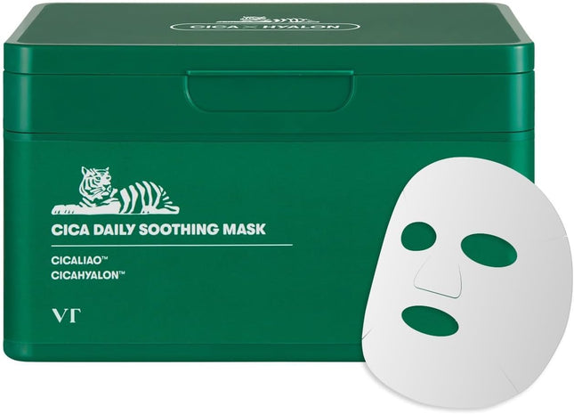 VT COSMETICS CICA Daily Soothing Mask 30 Pcs (350 G)