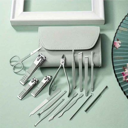 Nail Clippers Tool Set 16Pcs Manicura y Pedicura