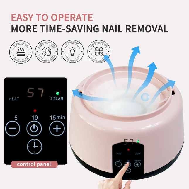 Removedor de Gel al Vapor - detalle uso