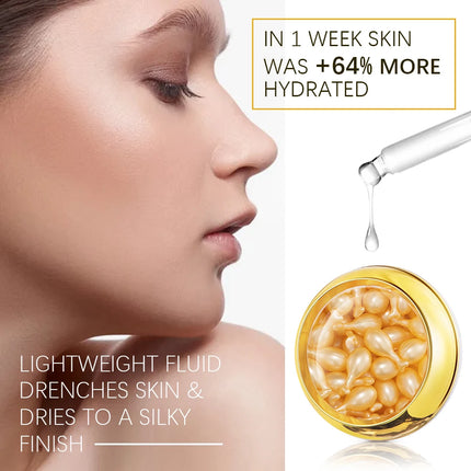 Cápsulas de Retinol y Ceramida — Suero Antiedad de Noche (30 uds)