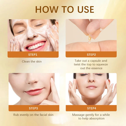 Cápsulas de Retinol y Ceramida — Suero Antiedad de Noche (30 uds)