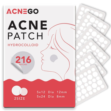 Parches Anti-Granos Hidrocoloide (216 Uds)