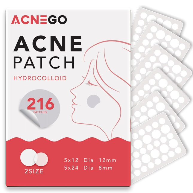 Parches Anti-Granos Hidrocoloide (216 Uds)