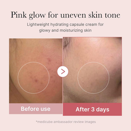 Medicube Capsule Cream with Salmon DNA PDRN Pink Collagen