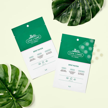 VT COSMETICS Parche Antimanchas Translúcido Impermeable Vt Cica Care, 48 Unidades (Paquete De 1)
