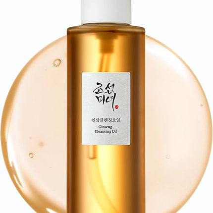 Beauty of Joseon Aceite Limpiador De Ginseng, Desmaquillante Resistente Al Agua Para Pieles Sensibles Con Tendencia Acneica. Cuidado De La Piel Coreano Para Hombres Y Mujeres, 210 Ml (7.1 Fl Oz)