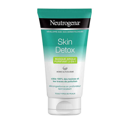 Mascarilla de Arcilla Neutrogena Skin Detox 2 en 1 150 ml