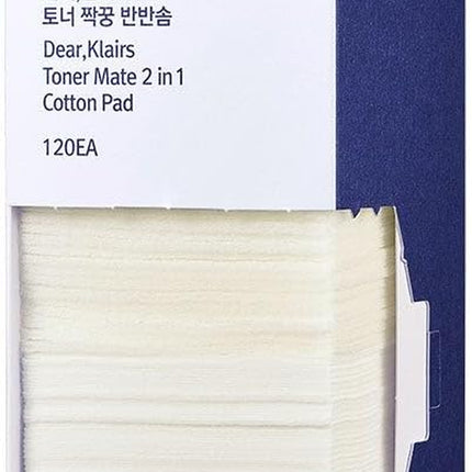 Dear Klairs Toner Mate 2 in 1 Cotton Pad 200 Ml