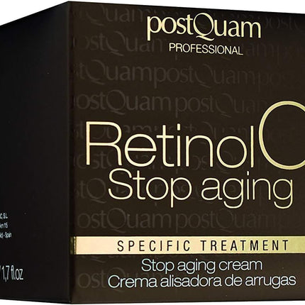 Postquam Retinol C | Crema Antirughe Con Retinolo E Vitamina C - Crema Antietà per Donne - 50Ml