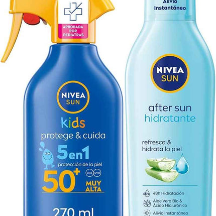Pack Solar NIVEA SUN Niños Spray FP50+ y After Sun