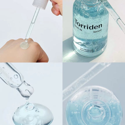 DIVE-IN Sérum De Ácido Hialurónico 50Ml detalle del envase abierto
