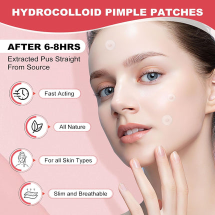 Parches Anti-Granos Hidrocoloide (216 Uds)