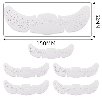 6Pcs Hot Stamping Freckles Makeup Patches Metallic Radiation Golden Silver Fake Freckles Temporary Tattoo Stickers Face Makeup