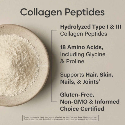 Peptidos de Colageno Hidrolizado Tipos I y III