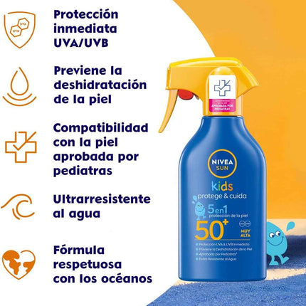 Pack Solar NIVEA SUN Niños Spray FP50+ y After Sun