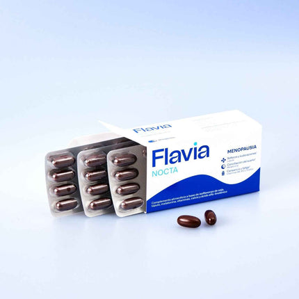 Flavia Nocta Menopausia y Sueño 30 Cápsulas