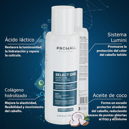 Prohall Keratina Para Alisar El Cabello Sin Formol Alisado Brasileño 120Ml