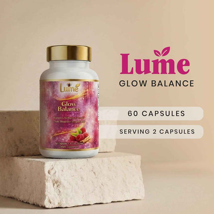 LUME Glow Balance Mujer con Ashwagandha 60 Capsulas