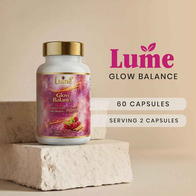 LUME Glow Balance Mujer con Ashwagandha 60 Capsulas