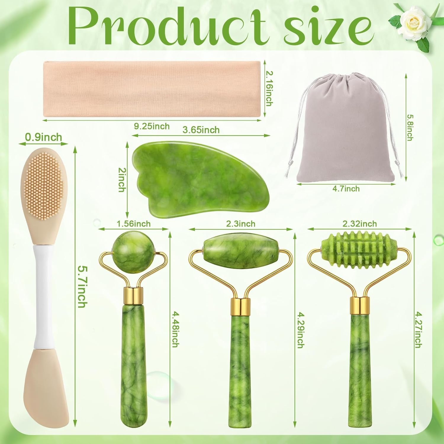 Set Gua Sha de Jade — Drena, Relaja, Esculpe tu Rostro