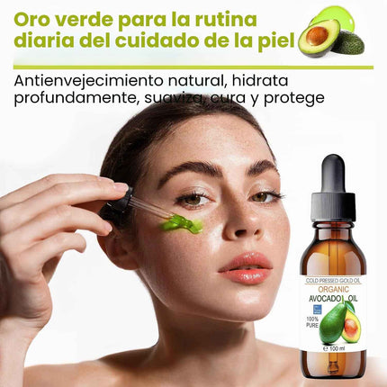 Aceite de Aguacate Puro Prensado en Frío 100 ml