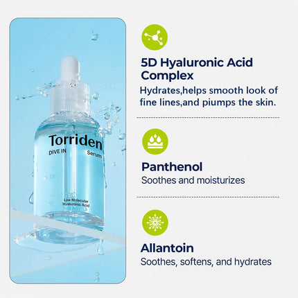 DIVE-IN Sérum De Ácido Hialurónico 50Ml textura del sérum