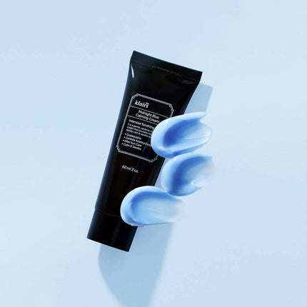 Crema Calmante Azul Guaiazulena Klairs ingredientes destacados del producto.