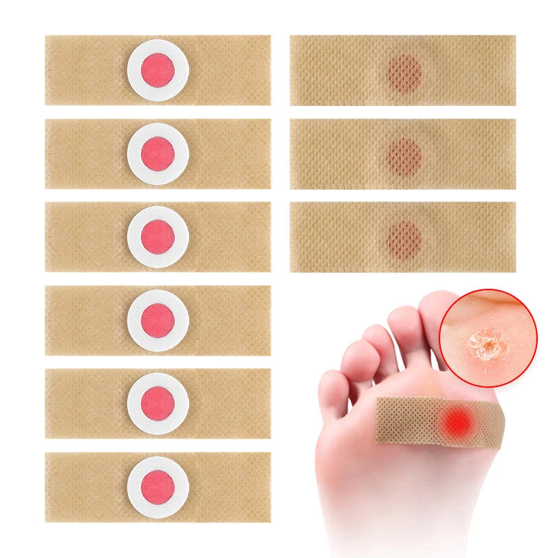 6PCS Foot Care Sticker Patch Removal Pads Curative Patches Calluses Remove Callosity Detox Summer Foot Care Tools
