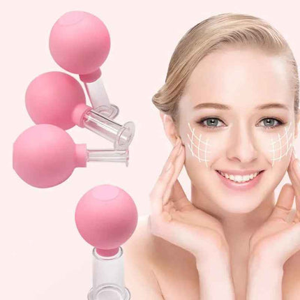 Ventosas de Cupping Facial de Silicona para Masaje