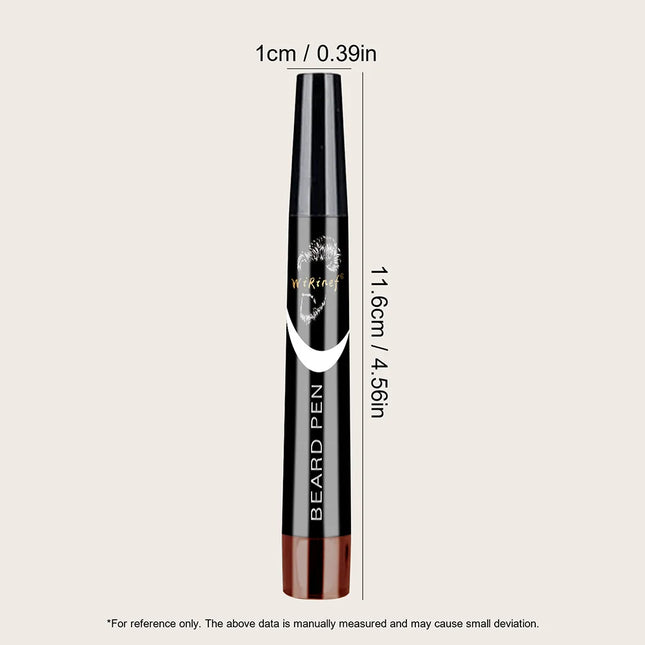 Beard Pen Filler Single Piece or Set Barber Styling Pencil Waterproof Black Hair Enhancer Brush Cosmetic Repair Tool