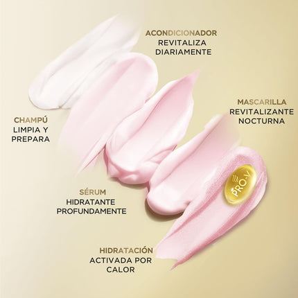 Pantene Pro-V Hydra Revitaliza Champú + Mascarilla + Tratamiento Pelo Seco
