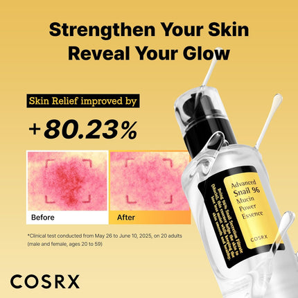 Snail Mucin Essence 96,3% — Reparación e Hidratación Coreana (COSRX)