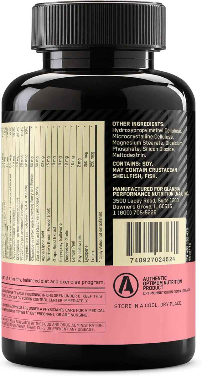 Optimum Nutrition Opti Women Multivitaminico 120 Capsulas