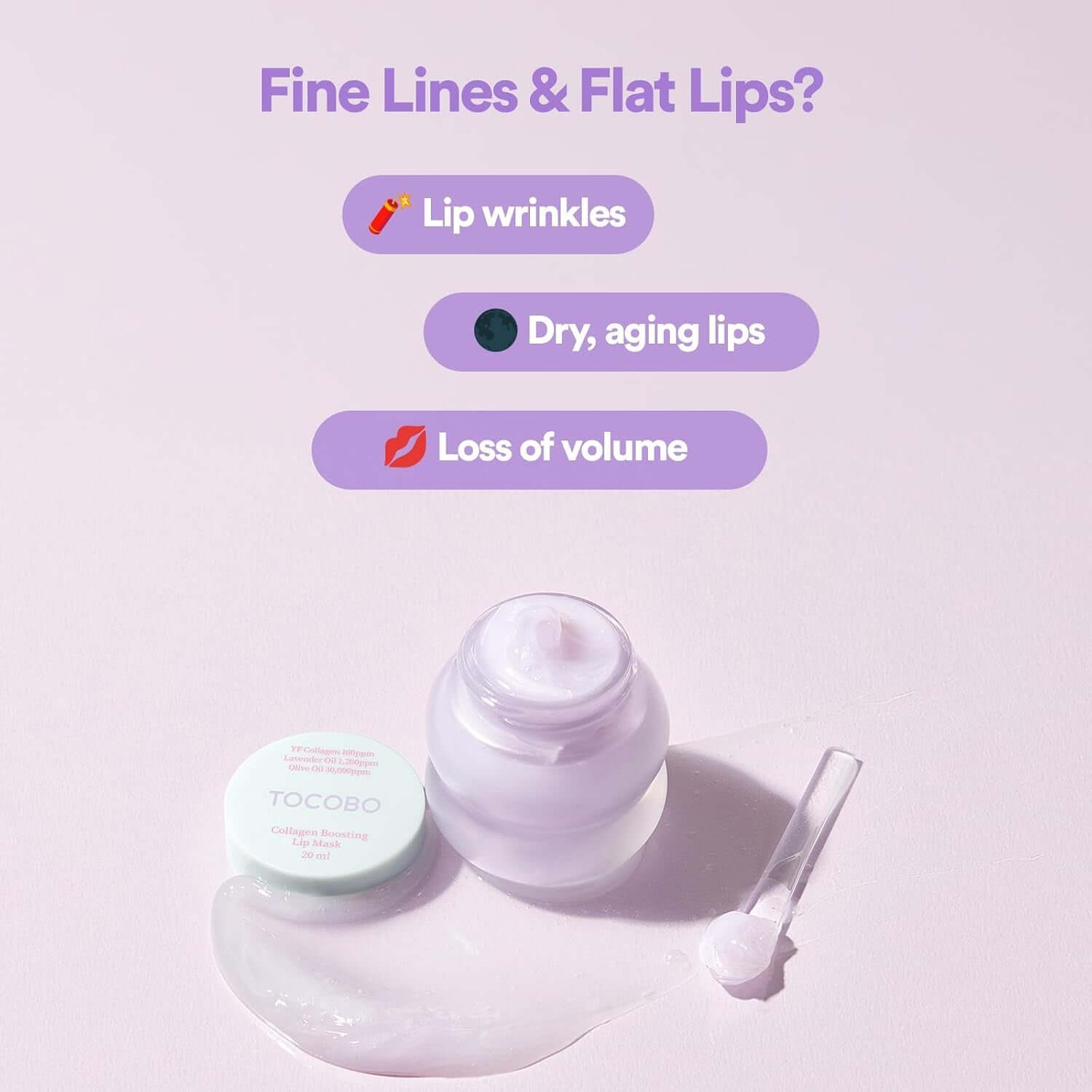 Lip Sleeping Mask Vegano — Purple Collagen (TOCOBO)