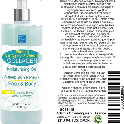 Gel Conductor de Colágeno para Radiofrecuencia 500 ml