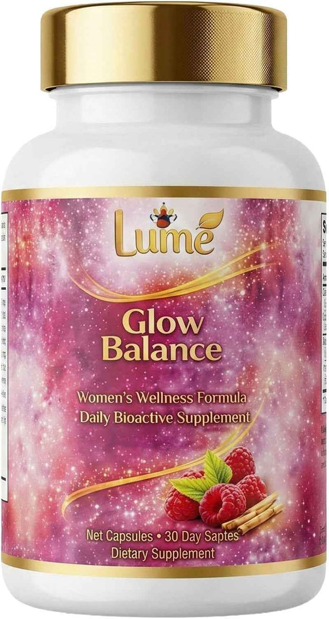 LUME Glow Balance Mujer con Ashwagandha 60 Capsulas
