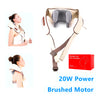 26W Brushless Motor Neck and Shoulder Massager Wireless Shoulder and Back Kneading Massage Shawl Neck Massager