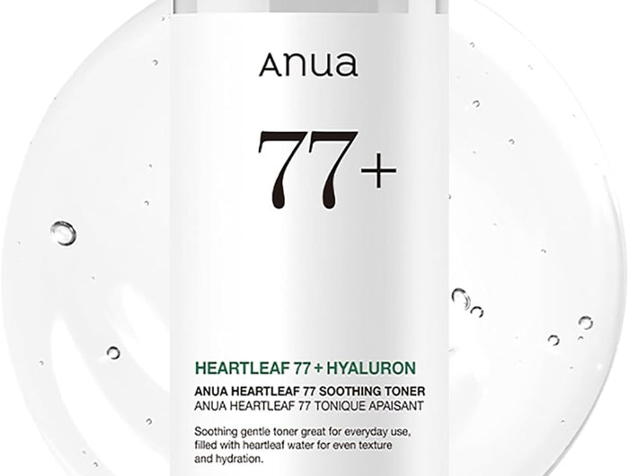 Anua heartleaf 77 infografía