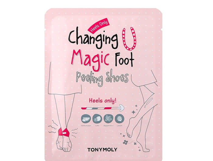 Foot peel infografía