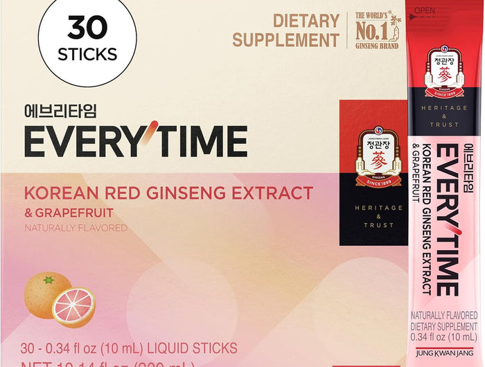 Ginseng sticks infografía